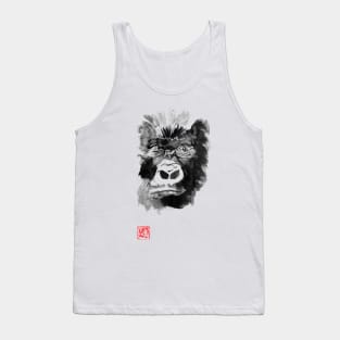 gorilla face Tank Top